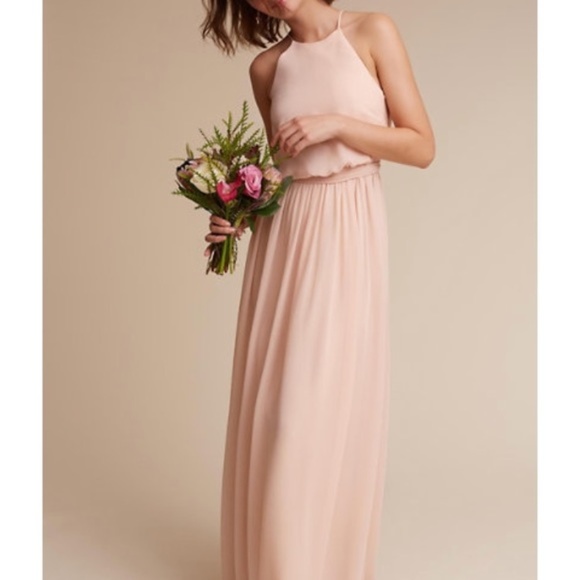 BHLDN Dresses & Skirts - BHLDN Alana Dress - Blush